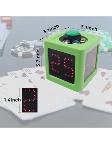 TIMER SHOT CLOCK PER POKER E SCACCHI