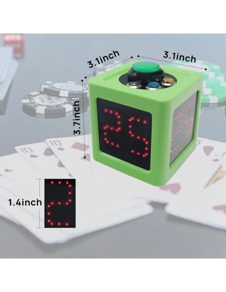 TIMER SHOT CLOCK PER POKER E SCACCHI