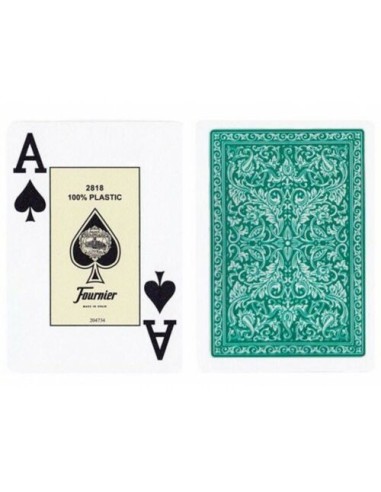 CARTE DA GIOCO FOURNIER 2818 100% PVC - CASINO QUALITY