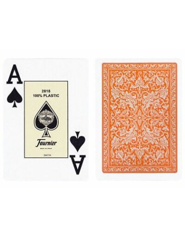 CARTE DA GIOCO FOURNIER 2818 100% PVC - CASINO QUALITY