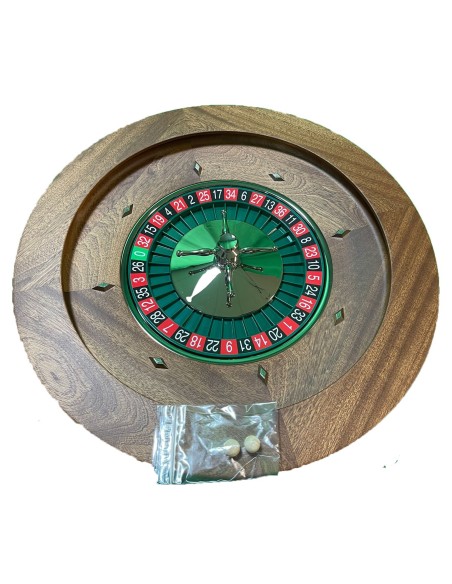 ROULETTE IN LEGNO SEMIPROFESSIONALE DA 50 CM
