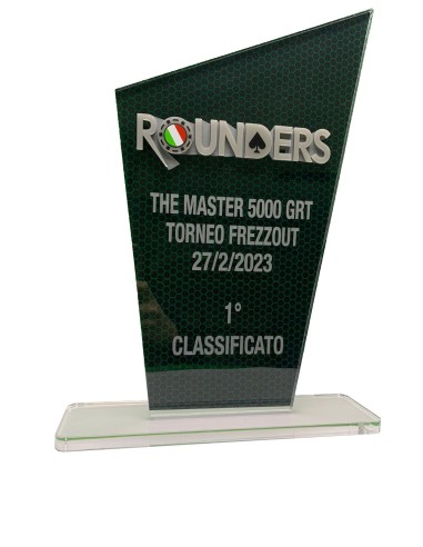 TROFEO PERSONALIZZATO IN PLEXIGLASS