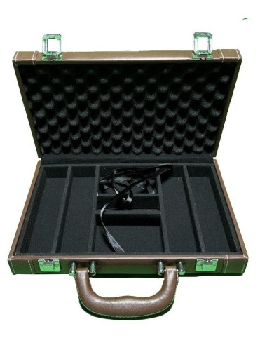 VALIGIA IN SIMILPELLE MARRONE DA 200... VALIGIA IN SIMILPELLE MARRONE DA 200...