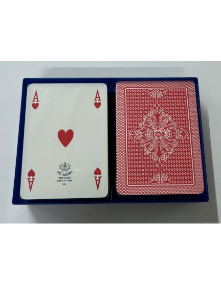 CARTE DA GIOCO DAL NEGRO RAMINO SAN SIRO PRO IN PLASTICA