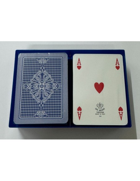 CARTE DA GIOCO DAL NEGRO RAMINO SAN SIRO PRO IN PLASTICA