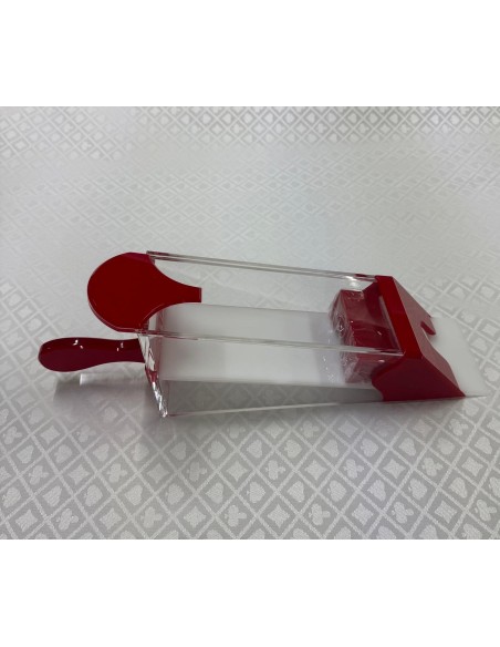 SABOT IN ACRILICO PROFESSIONALE, FINO A 6 MAZZI DI CARTE.