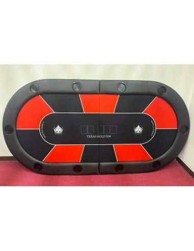TAVOLO DA POKER CON PORTABICCHIERI...