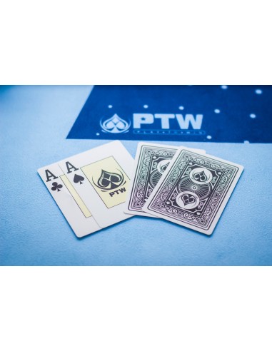 CARTE DA GIOCO PTW 1.0 TEXAS HOLD'EM - 100% PLASTICA