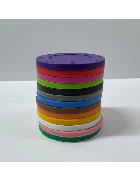 CHIPS IN CLAY 14 G MOD. DIAMOND 1 TONO PERSONALIZZATE