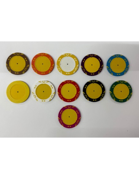 CHIPS IN CLAY 14 G MOD. DIAMOND 2 TONI PERSONALIZZATE