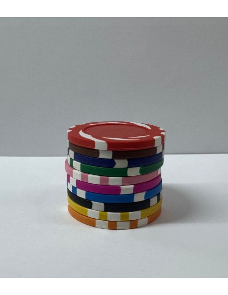 CHIPS IN CLAY 14 G MOD. LUCKY PERSONALIZZATE