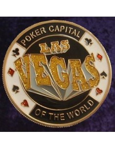 LAS VEGAS  METAL POKER CARD...
