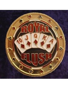 ROYAL FLUSH METAL POKER...