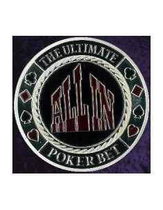 ALL IN METAL POKER CARD...