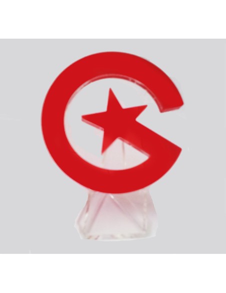 BOTTONE DEALER PERSONALIZZATO IN PLEXIGLASS