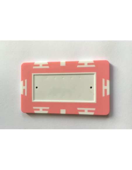 PLACCA IN CLAY 14 G INCLUSA DI PERSONALIZZAZIONE