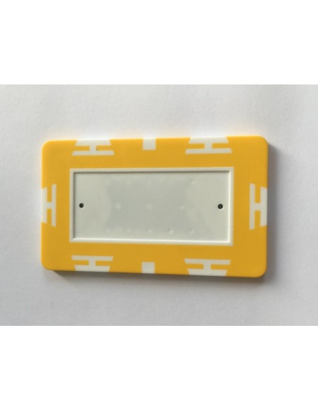 PLACCA IN CLAY 14 G INCLUSA DI PERSONALIZZAZIONE