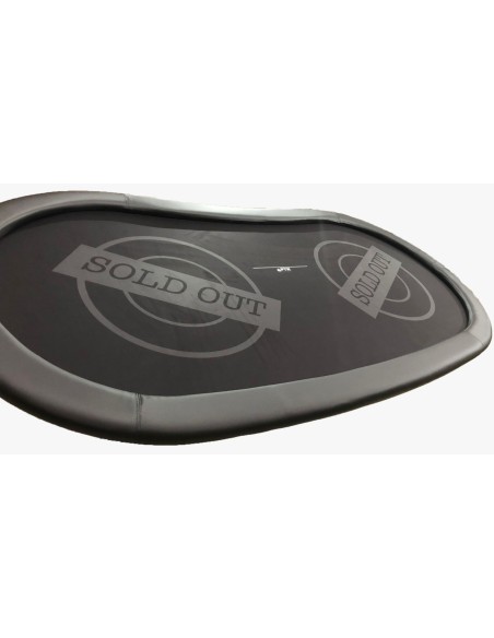 PANNO PROFESSIONALE PERSONALIZZATO PER TAVOLI DA POKER, ROULETTE, BLACK JACK ECC.