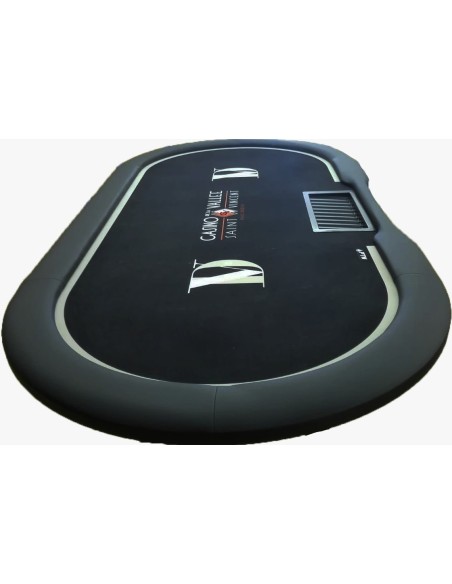 PANNO PROFESSIONALE PERSONALIZZATO PER TAVOLI DA POKER, ROULETTE, BLACK JACK ECC.