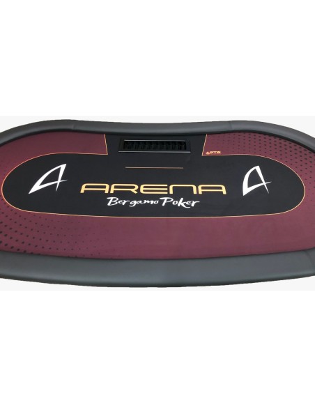 PANNO PROFESSIONALE PERSONALIZZATO PER TAVOLI DA POKER, ROULETTE, BLACK JACK ECC.