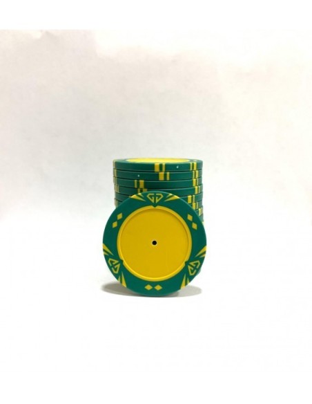 CHIPS IN CLAY 14 G MOD. DIAMOND 2 TONI PERSONALIZZATE