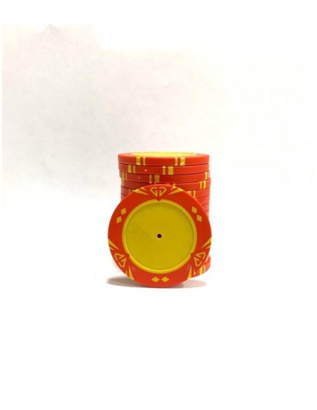 CHIPS IN CLAY 14 G MOD. DIAMOND 2 TONI PERSONALIZZATE