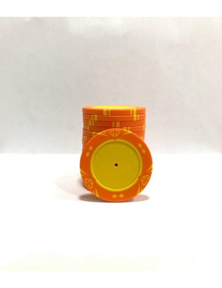 CHIPS IN CLAY 14 G MOD. DIAMOND 2 TONI PERSONALIZZATE