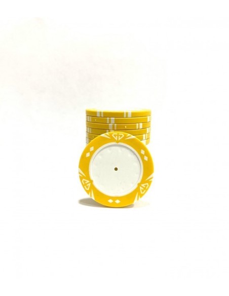 CHIPS IN CLAY 14 G MOD. DIAMOND 2 TONI PERSONALIZZATE