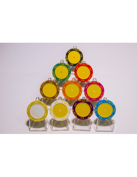 CHIPS IN CLAY 14 G MOD. DIAMOND 2 TONI PERSONALIZZATE