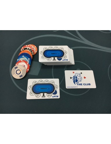 TESSERA TABLE SEATING CARDS PERSONALIZZATI