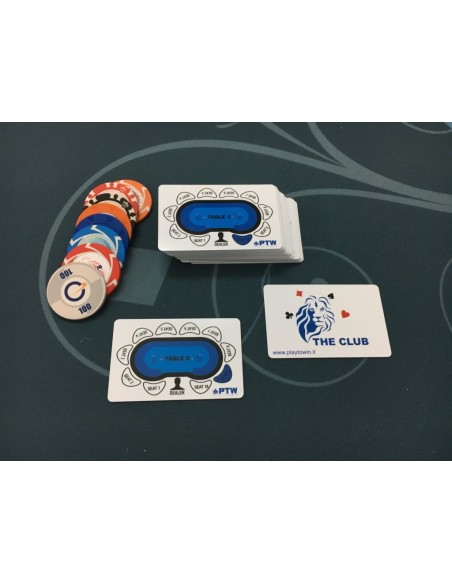 TESSERA TABLE SEATING CARDS PERSONALIZZATE