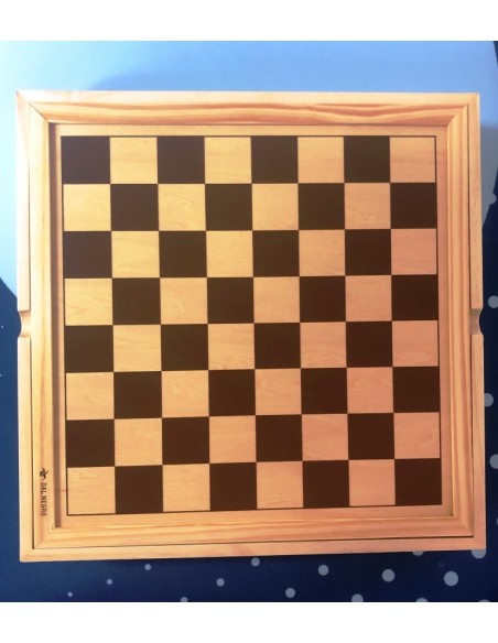 DAL NEGRO - SCACCHI DAMA E TRIA TOP 36 CM