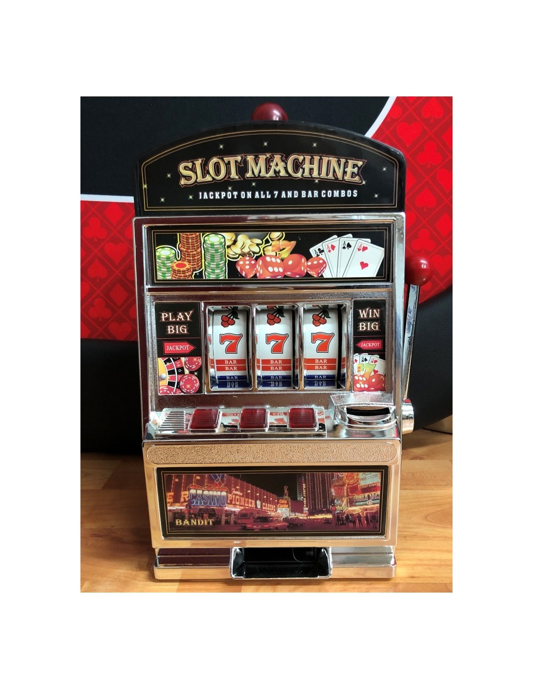 Vendita DAL NEGRO Salvadanaio a forma di Slot Machine