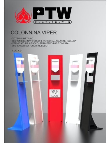 COLONNINA VIPER PERSONALIZZATA CON...