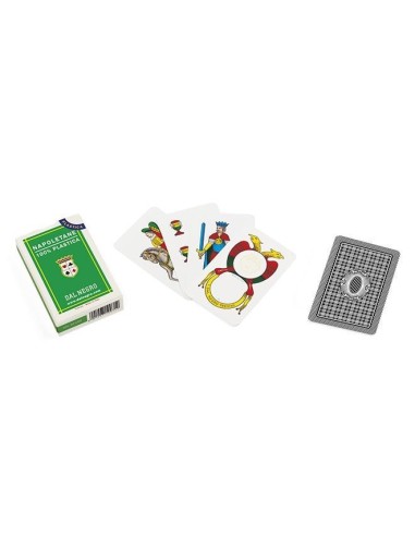 DAL NEGRO CARTE NAPOLETANE 100% PLASTICA VERDI