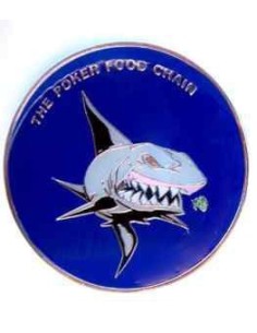 CARD GUARD SHARK POKER WEIGHT