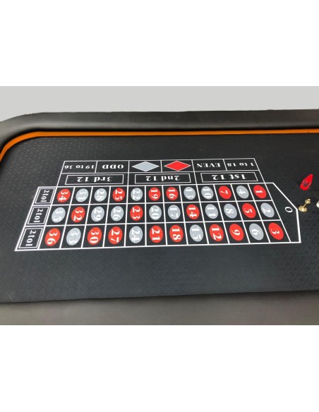 TAVOLO DA ROULETTE 240X110 CM