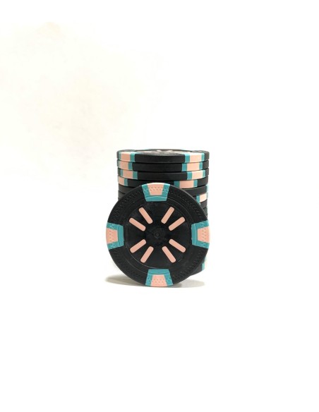 CHIPS IN REAL CLAY 10 G MOD. MILANO, PERSONALIZZAZIONE NON INCLUSA