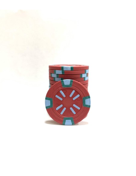 CHIPS IN REAL CLAY 10 G MOD. MILANO, PERSONALIZZAZIONE NON INCLUSA