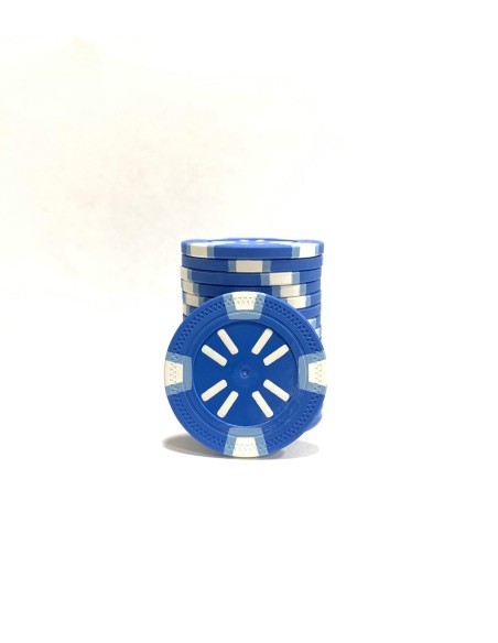 CHIPS IN REAL CLAY 10 G MOD. MILANO, PERSONALIZZAZIONE NON INCLUSA