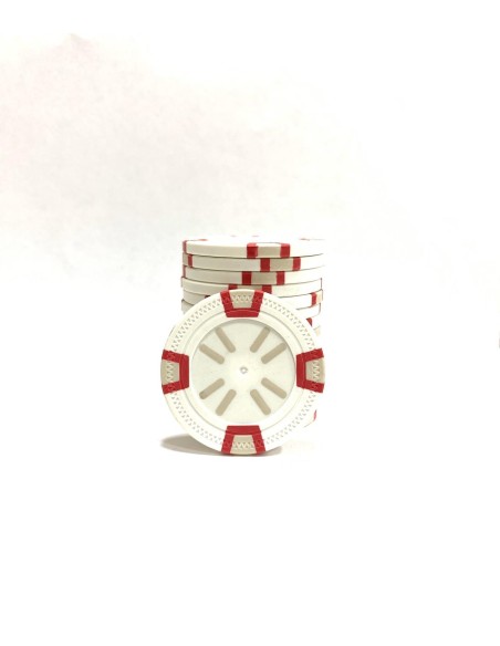 CHIPS IN REAL CLAY 10 G MOD. MILANO, PERSONALIZZAZIONE NON INCLUSA