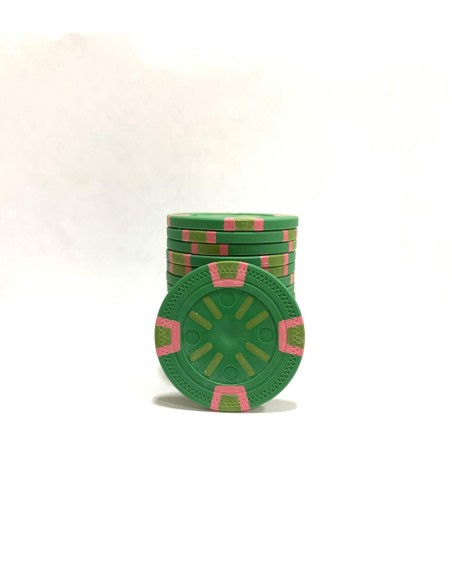 CHIPS IN REAL CLAY 10 G MOD. MILANO, PERSONALIZZAZIONE NON INCLUSA