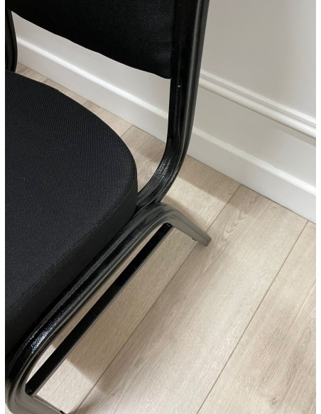 SEDIA HOTEL - POKER MODELLO CLARA COLORE NERO