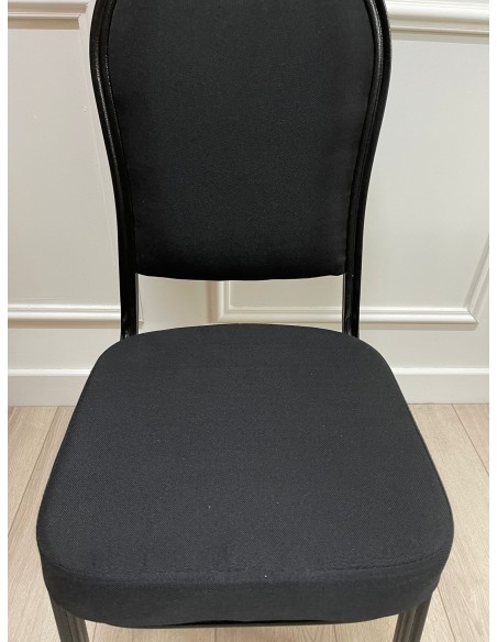 SEDIA HOTEL - POKER MODELLO CLARA COLORE NERO
