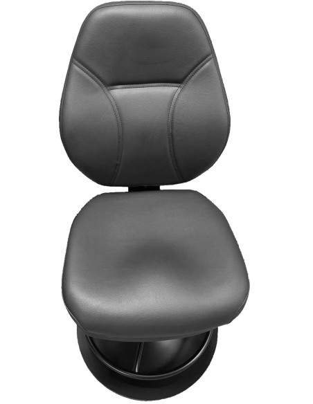 SGABELLO POKER DA DEALER IN SIMILPELLE NERA