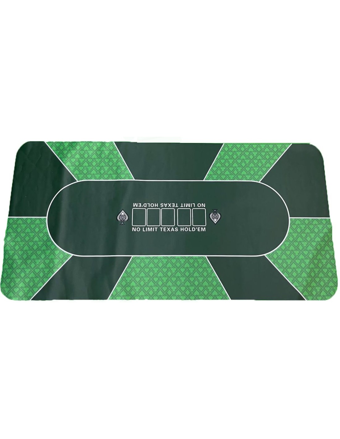 Vendita PANNO VERDE DA GIOCO IN GOMMA RUBBER FELT LAYOUT - TEXAS