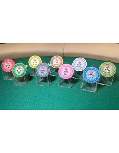 CHIPS IN CERAMICA 10 G IBRIDE, PERSONALIZZATE.